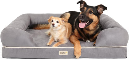 Friends Forever Orthopedic Dog Bed XL Chester Grey